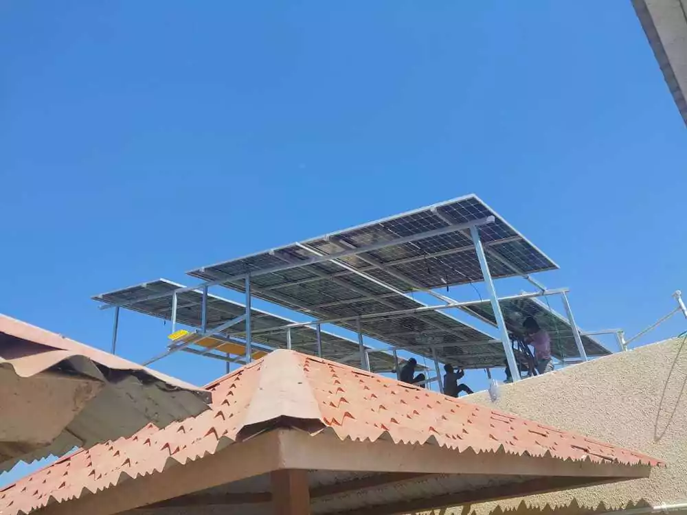 neovolt green energies real gallery onsite photos, gujarat.