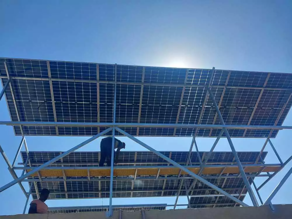 neovolt green energies real gallery onsite photos, gujarat.